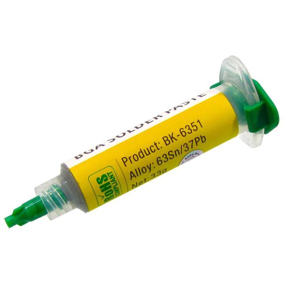 Фото 1. Паста BGA Baku BK-6351 у шприці, 33г | Yuca.com.ua