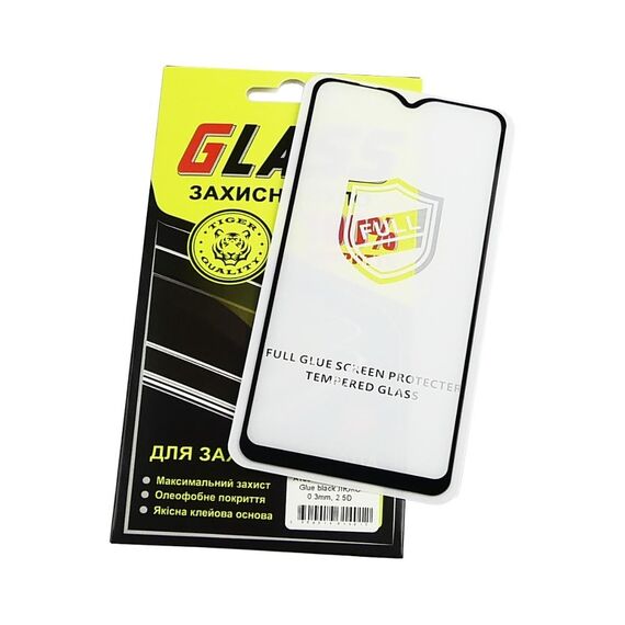 Фото 1. Захисне скло для Samsung A105/ M105 A10/ M10 Full Glue (0.25 мм, 2.5D, чорне) Люкс Люкс | Yuca.com.ua