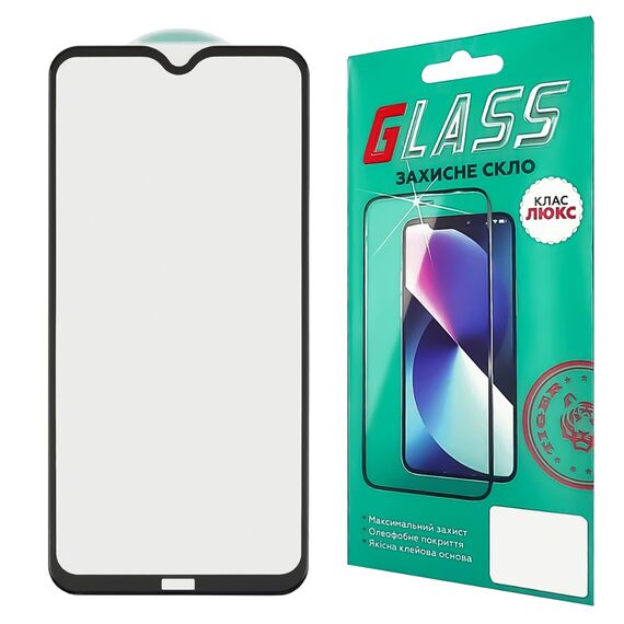 Фото 1. Захисне скло для Xiaomi Redmi 8/ 8A (0.3 мм, 4D ARC чорне) Люкс | Yuca.com.ua