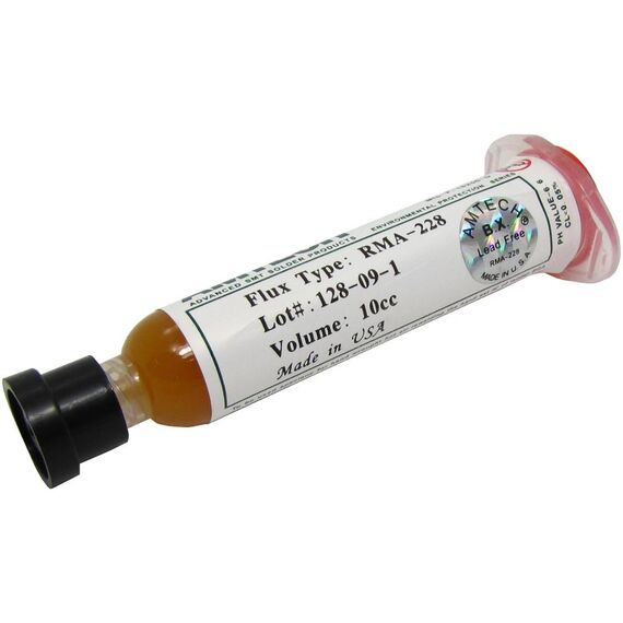 Фото 1. Флюс-паста Amtech RMA 228-Lo 10г у шприці оригінал | Yuca.com.ua