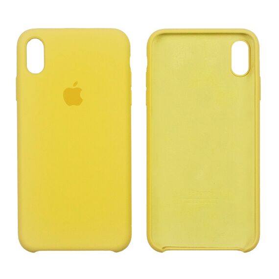 Фото 1. Чохол Silicone Case для Apple iPhone XS Max Canary yellow | Yuca.com.ua
