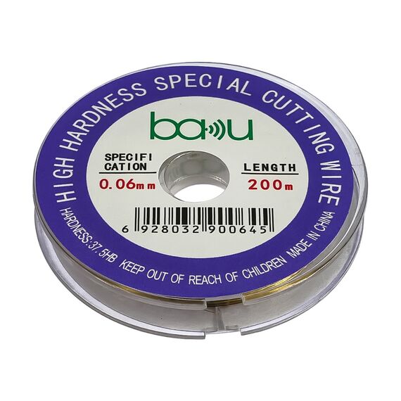 Фото 1. Дріт (струна) Baku 0,06мм/200 м для розділення комплектів дисплей+тачскрін | Yuca.com.ua
