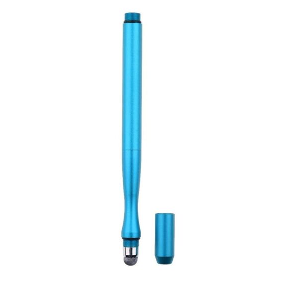 Фото 1. Стилус ємнісний, високоточний, Jot Pro, двосторонній, з вигином, металевий, світло-блакитний | Yuca.com.ua