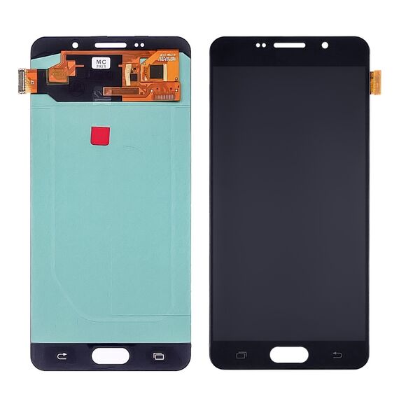 Фото 1. Дисплей для Samsung A710 Galaxy A7 (2016) з чорним тачскріном OLED | Yuca.com.ua