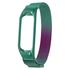 Фото 1. Ремінець Міланська петля райдужна для Xiaomi Mi Band 5/ 6 37 бірюзово-фіолетовий | Yuca.com.ua