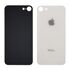 Фото 1. Заднє скло корпусу для Apple iPhone 8 White (біле) (Big hole) | Yuca.com.ua