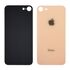 Фото 1. Заднє скло корпусу для Apple iPhone 8 Gold (золотисте) (Big hole) | Yuca.com.ua
