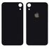 Фото 1. Заднє скло корпусу для Apple iPhone XR Black (чорне) (Big hole) HC | Yuca.com.ua