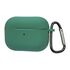 Фото 1. Чохол силіконовий з карабіном для Apple AirPods Pro 2 колір 09 темно-зелений Люкс | Yuca.com.ua