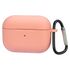 Фото 1. Чохол силіконовий з карабіном для Apple AirPods Pro 2 колір 10 рожевий Люкс | Yuca.com.ua