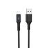 Фото 1. Кабель Hoco U79 з індикатором USB to Lightning 1.2m black | Yuca.com.ua