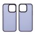 Фото 1. Чохол Colorful Matte Case для Apple iPhone 15 Pro темно-фіолетовий Люкс | Yuca.com.ua
