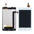 Фото 1. Дисплей для Lenovo A1000 з білим тачскріном (смартфон) | Yuca.com.ua