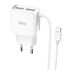Фото 1. Мережевий зарядний пристрій Hoco C59A 2 USB білий + кабель USB to MicroUSB | Yuca.com.ua