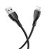 Фото 1. Кабель Borofone BX51 USB to Lightning 1m black | Yuca.com.ua